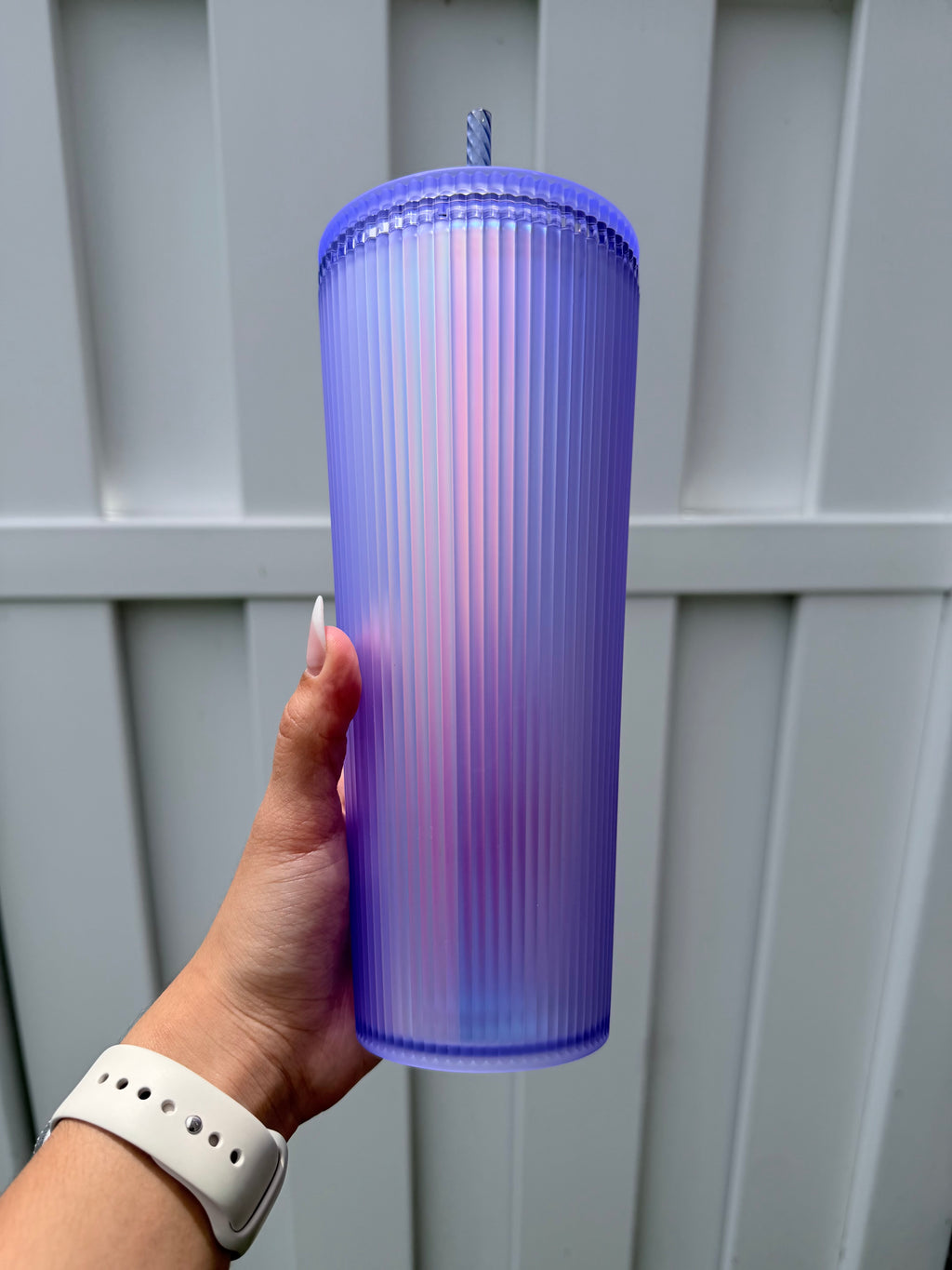 Starbucks Purple soft touch 24oz Venti Tumbler