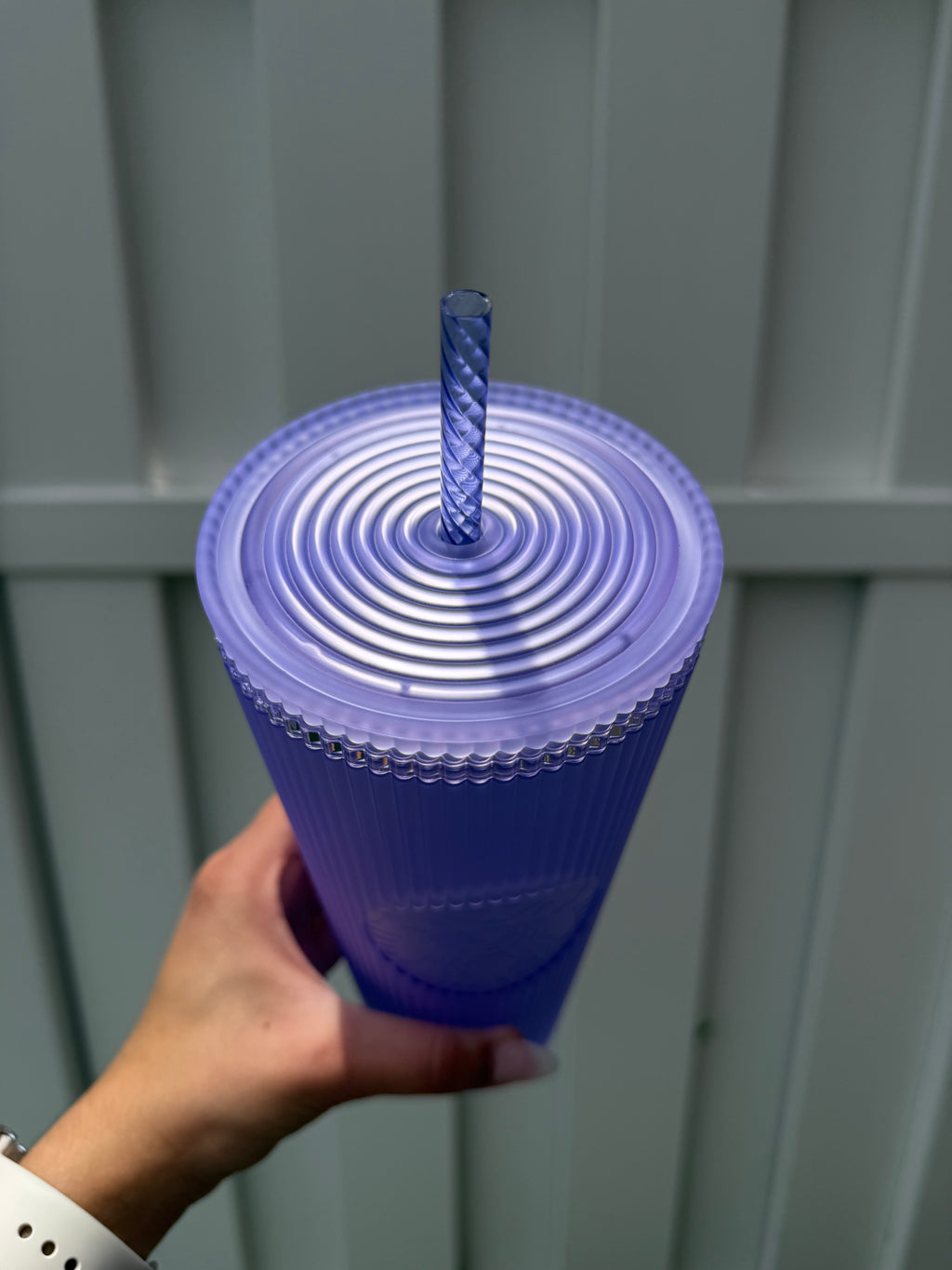 Starbucks Purple soft touch 24oz Venti Tumbler