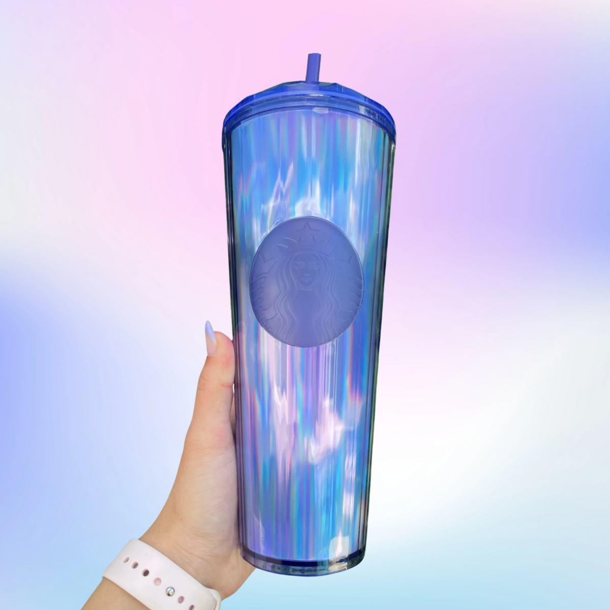 Starbucks purple Dome Kaleidoscope tumbler