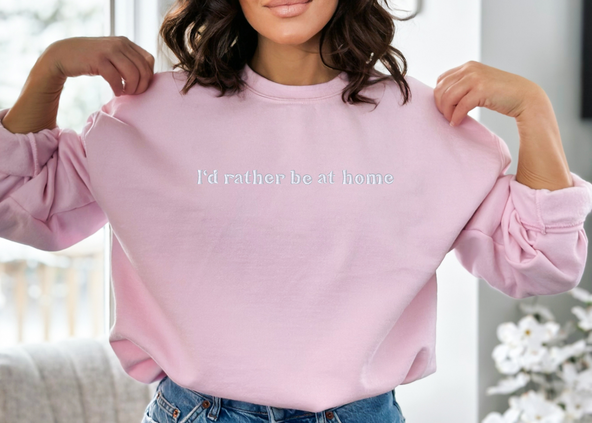 Custom Embroidered Crewneck Sweatshirt