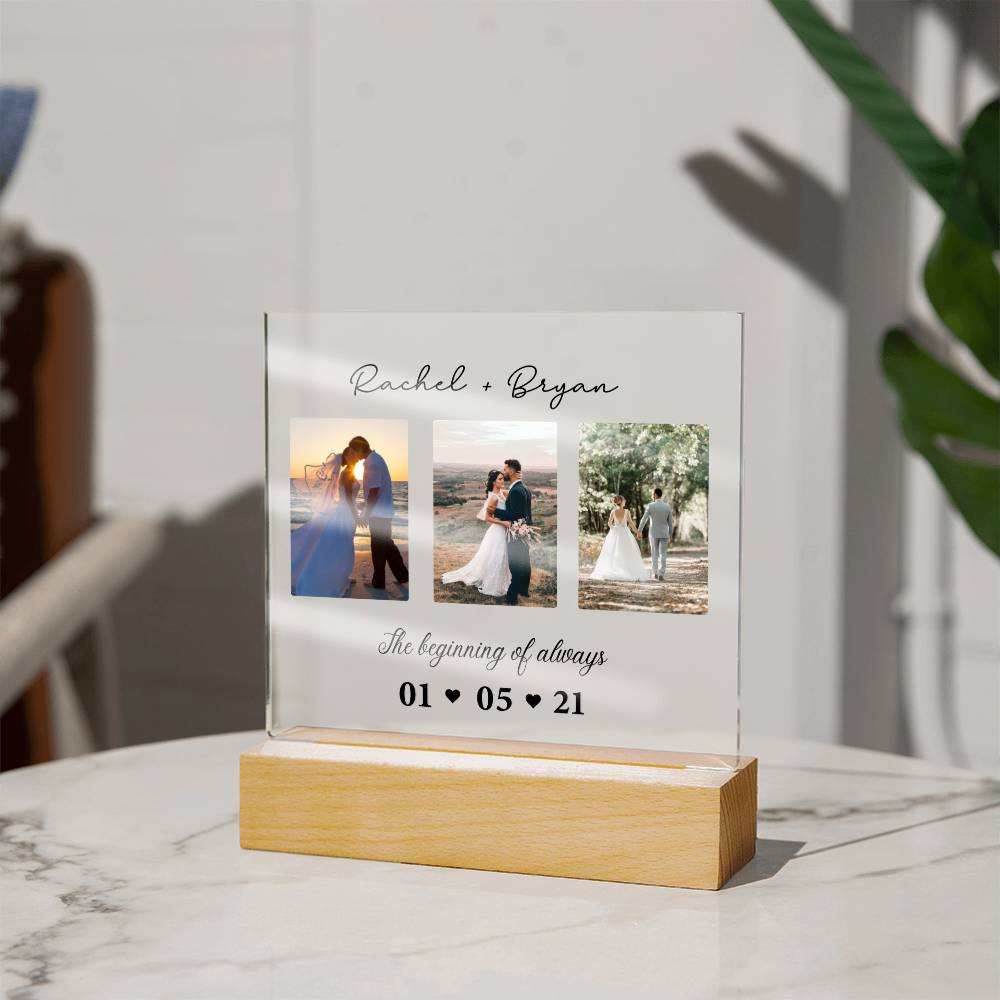 Personalized Couple Acrylic plaque
