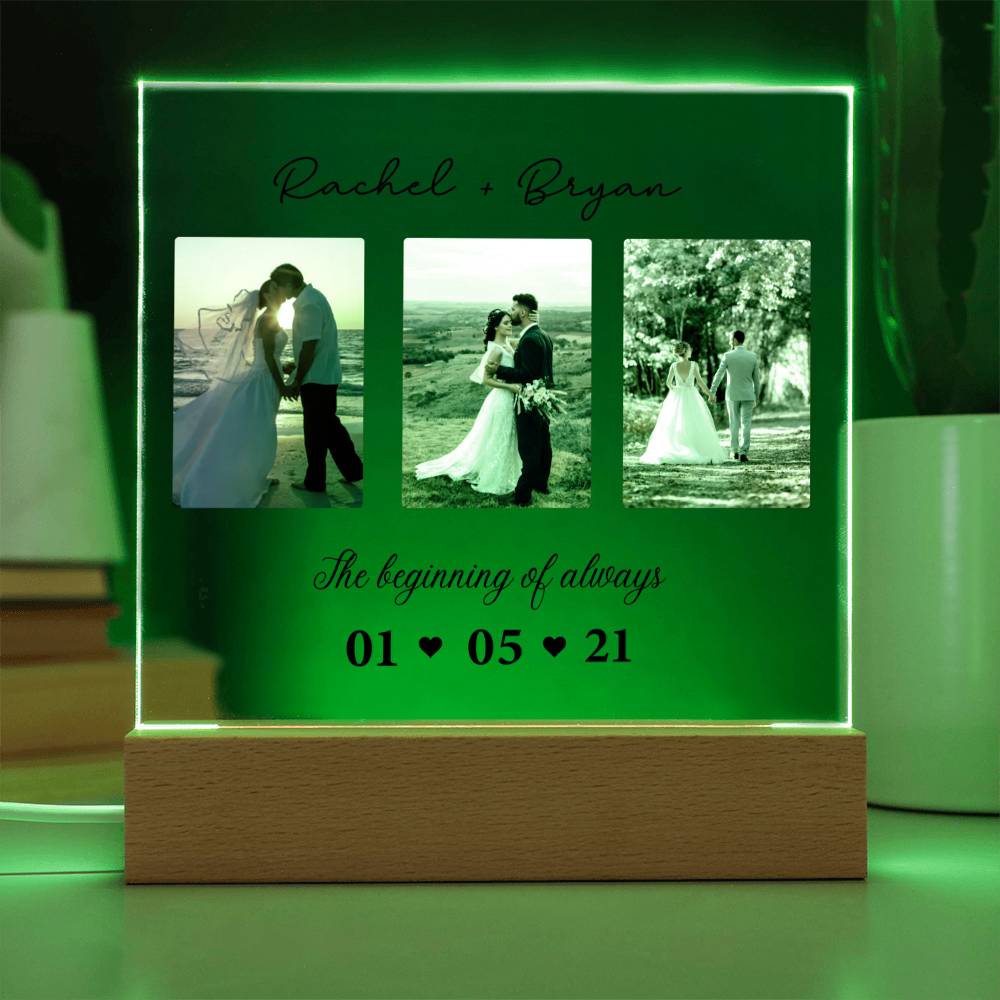 Personalized Couple Acrylic plaque