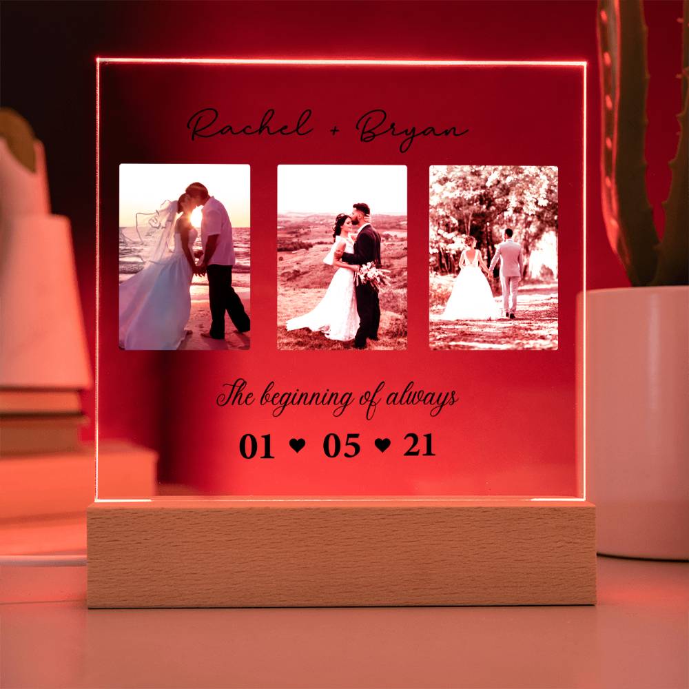 Personalized Couple Acrylic plaque