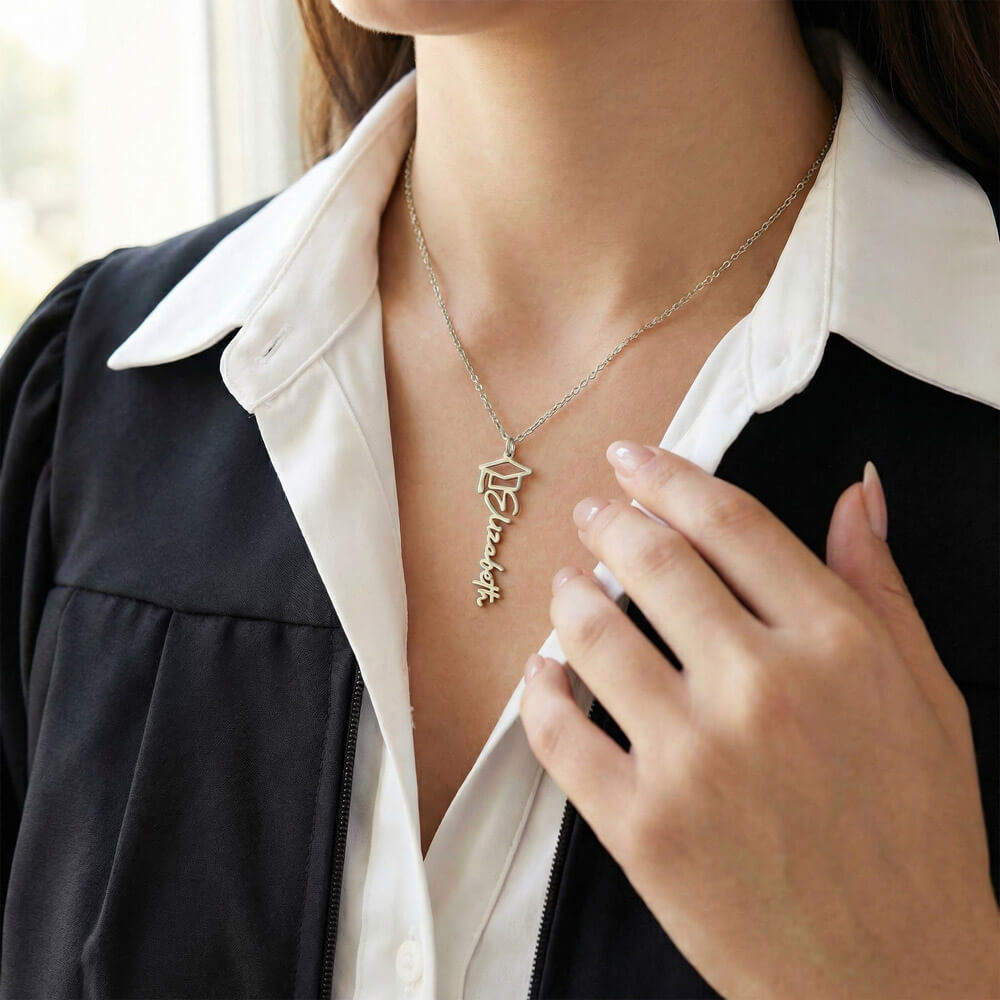 Personalized Graduation Name Necklace