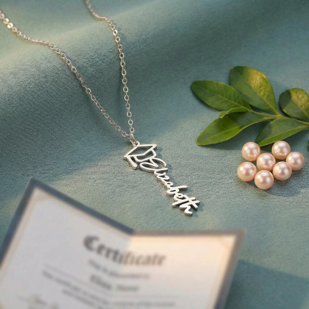 Personalized Graduation Name Necklace