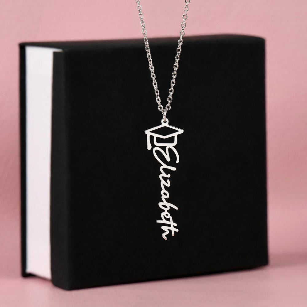 Personalized Graduation Name Necklace