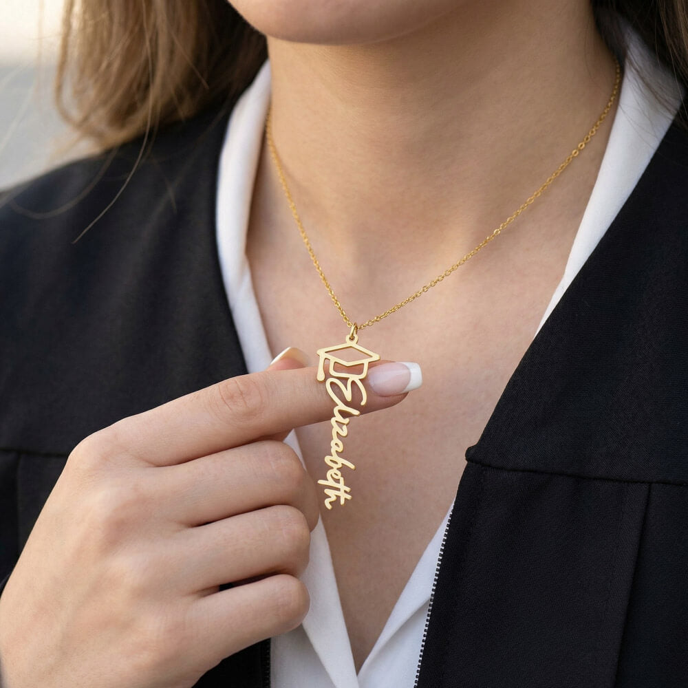 Personalized Graduation Name Necklace