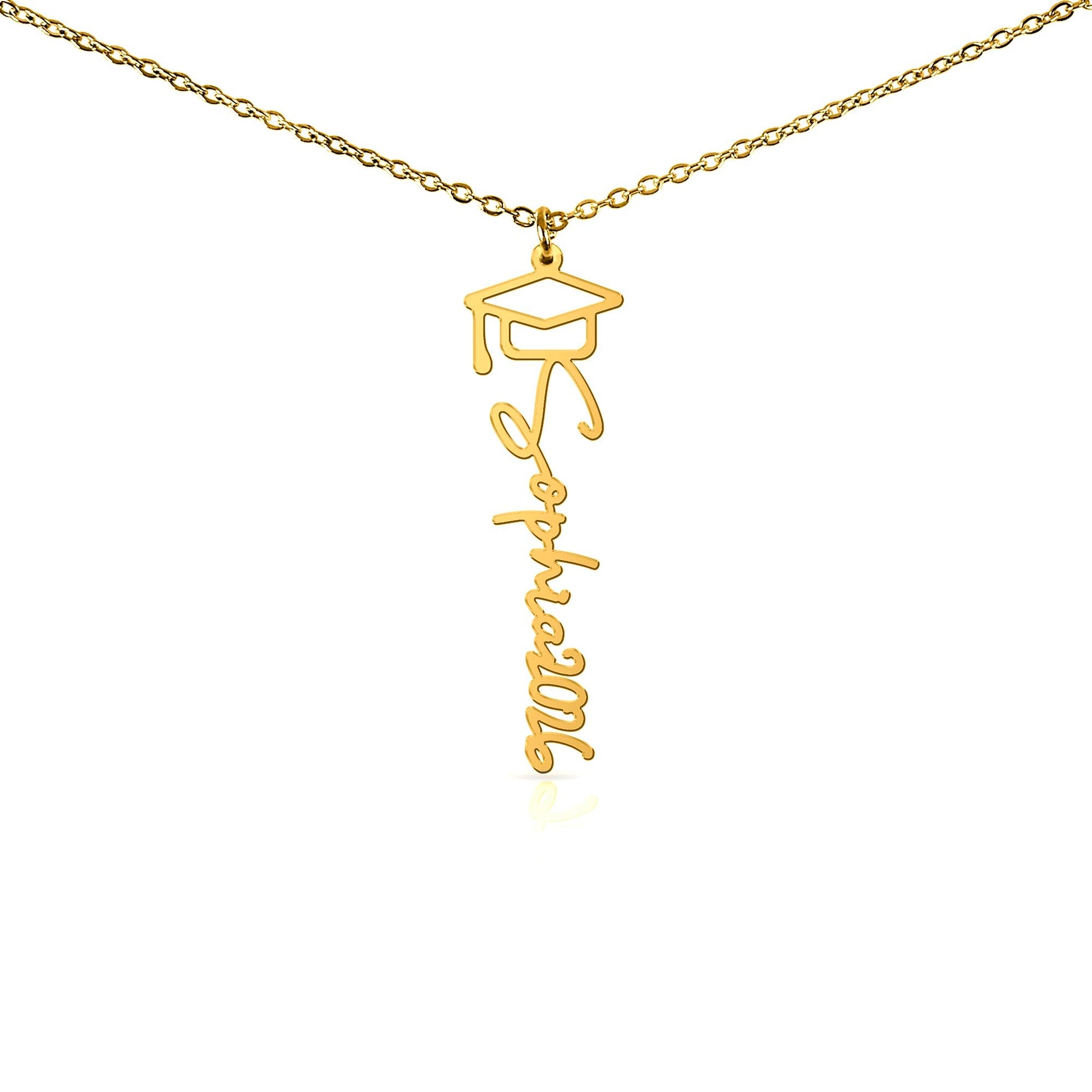 Personalized Graduation Name Necklace