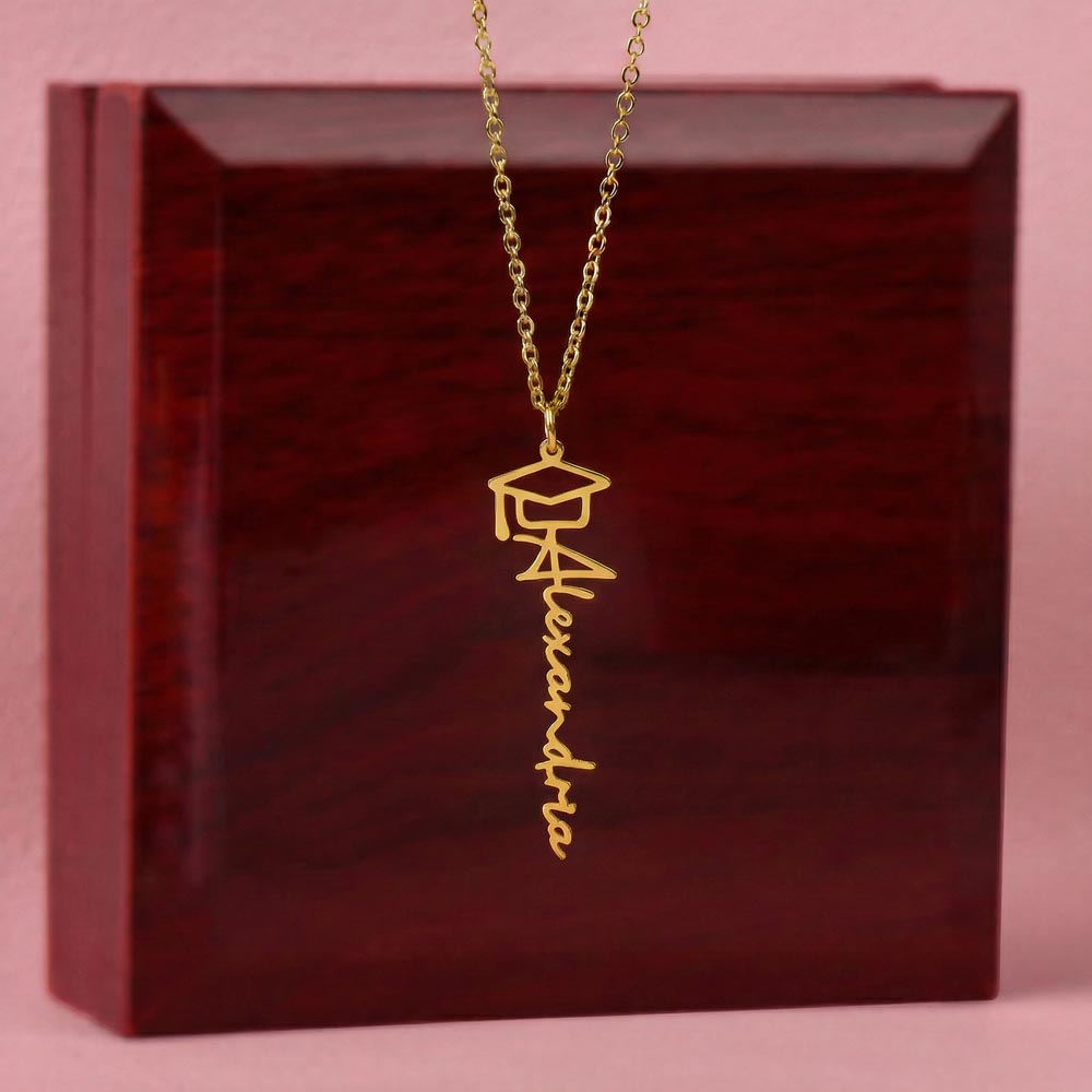 Personalized Graduation Name Necklace