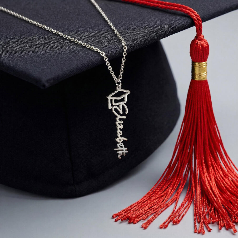 personalized Graduation Necklace | Class of 2026 gift