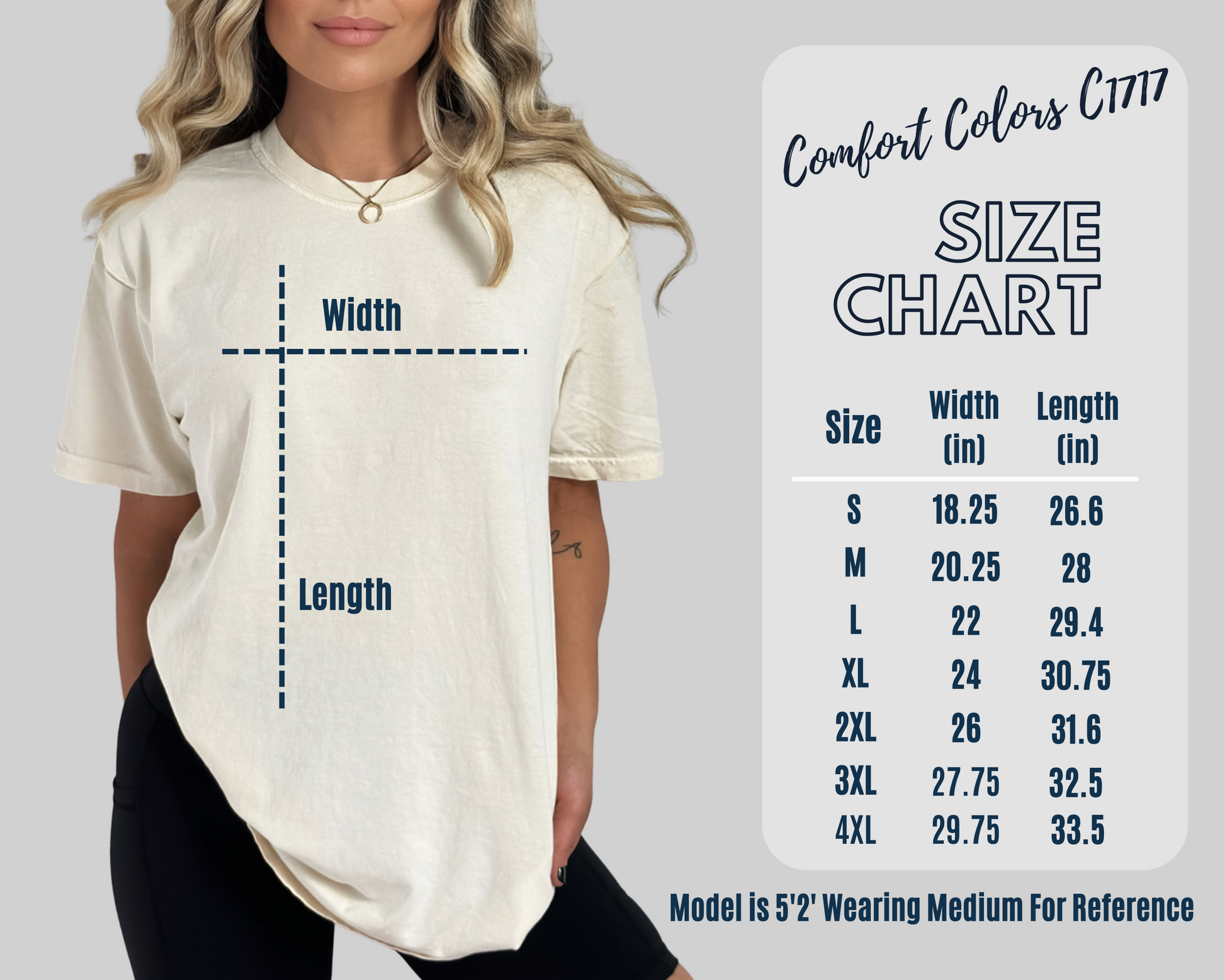 Comfort Colors Custom Embroidered T-shirt