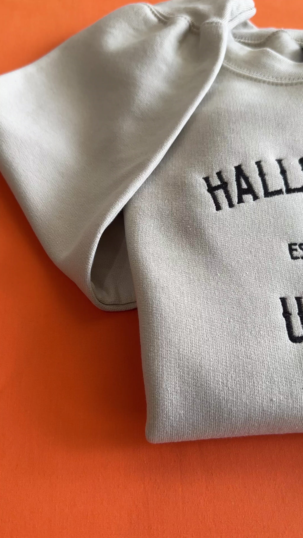 Halloweentown embroidered sweatshirt
