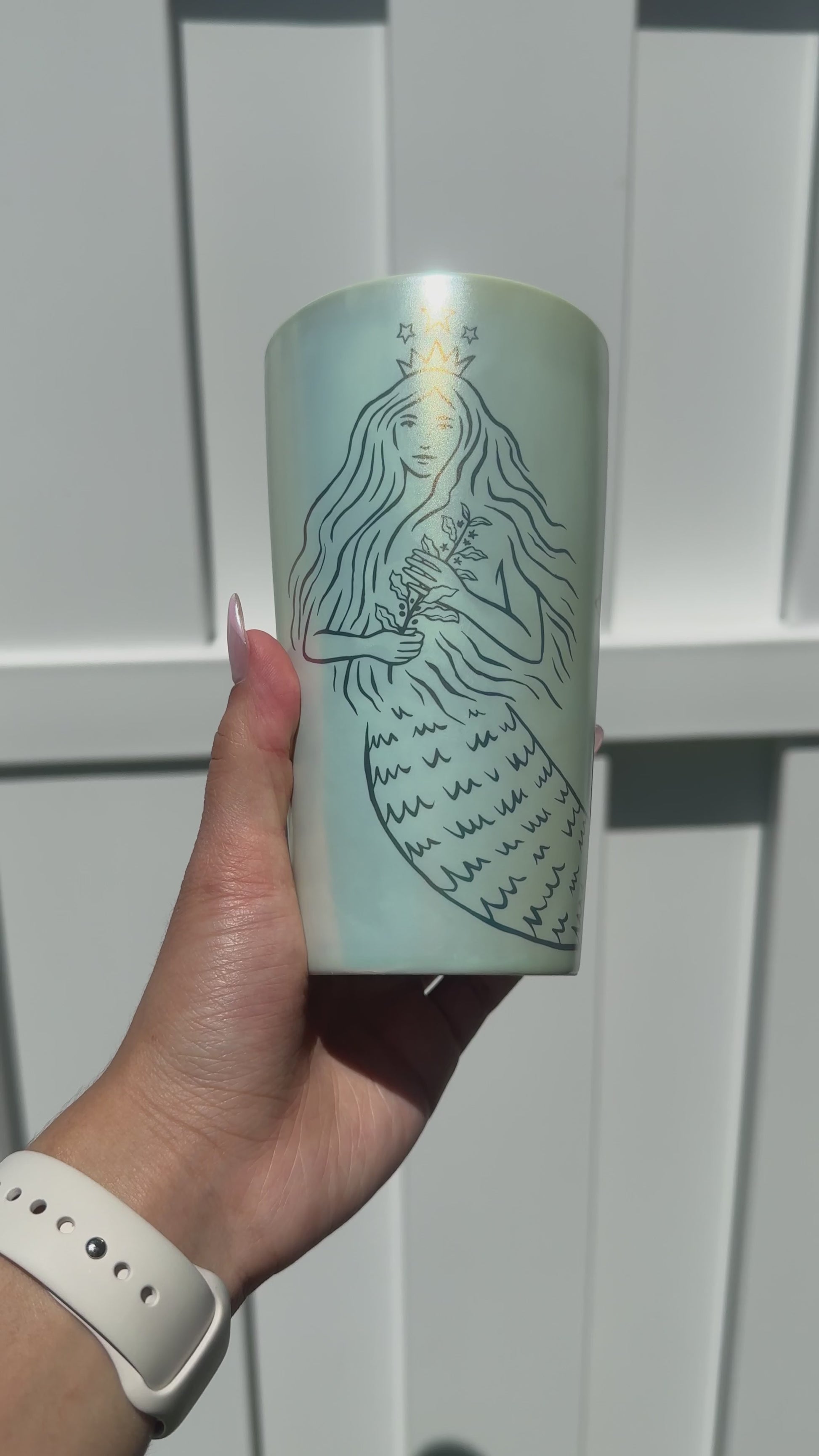 2022 Mermaid 50th anniversary ceramic Tumbler