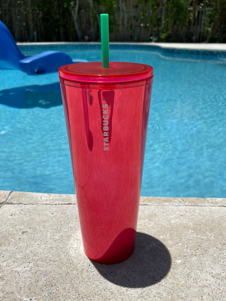 Acrylic slick venti 24 oz tumblers