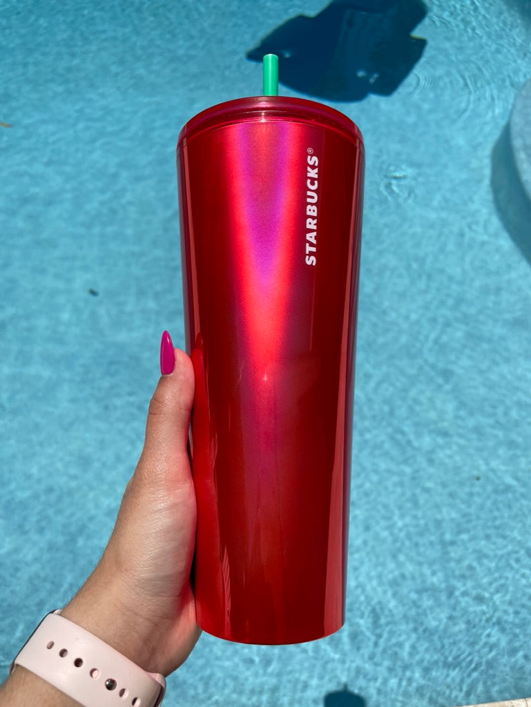 Acrylic slick venti 24 oz tumblers