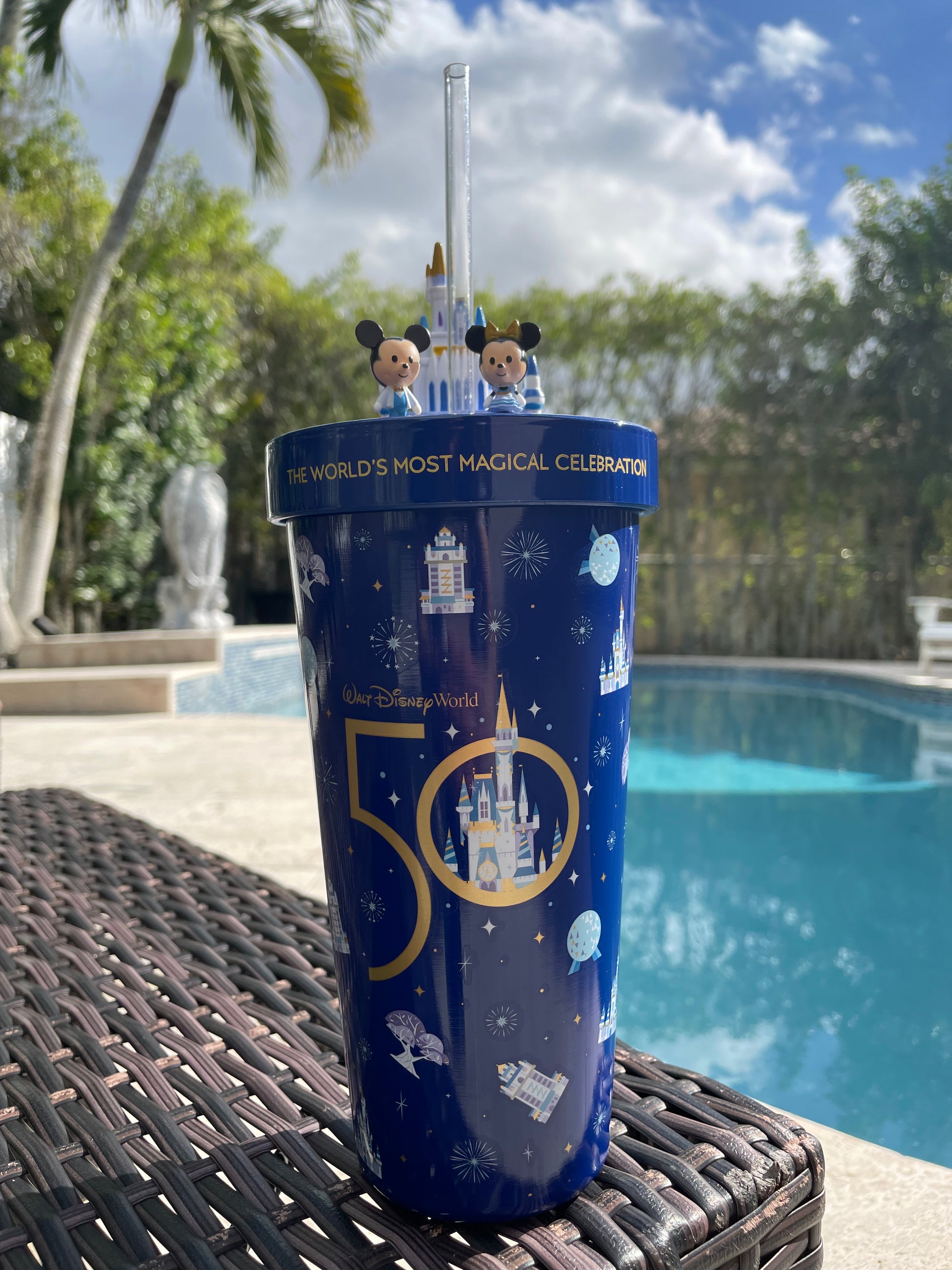 Disney 50th Anniversary 2021  Metal Tumbler
