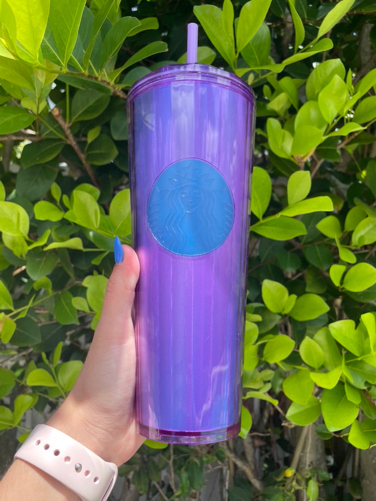 Purple Dome Kaleidoscope 24 oz Tumbler