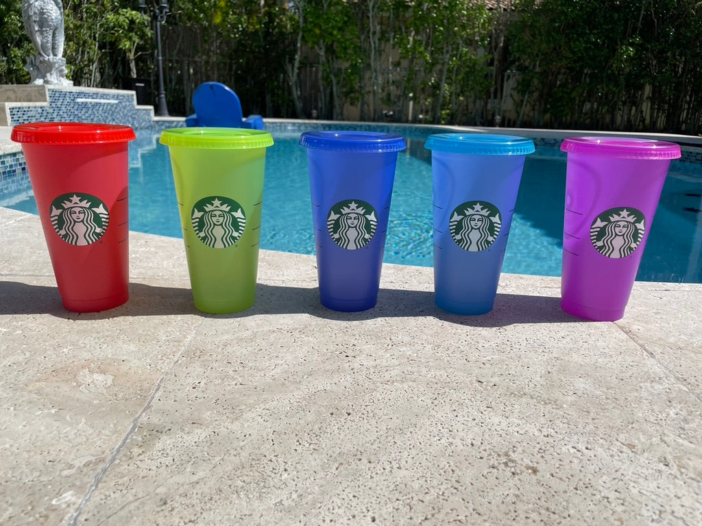 Custom color changing cold cup tumbler