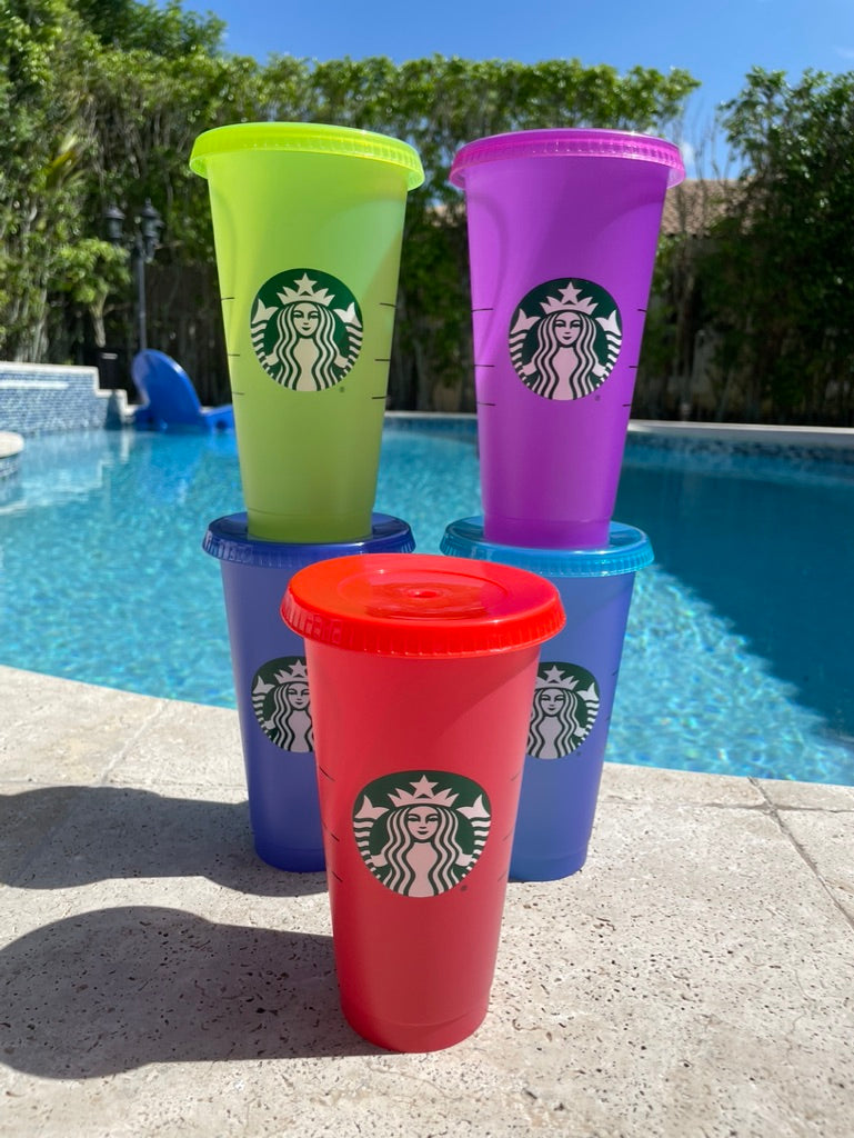 Custom color changing cold cup tumbler