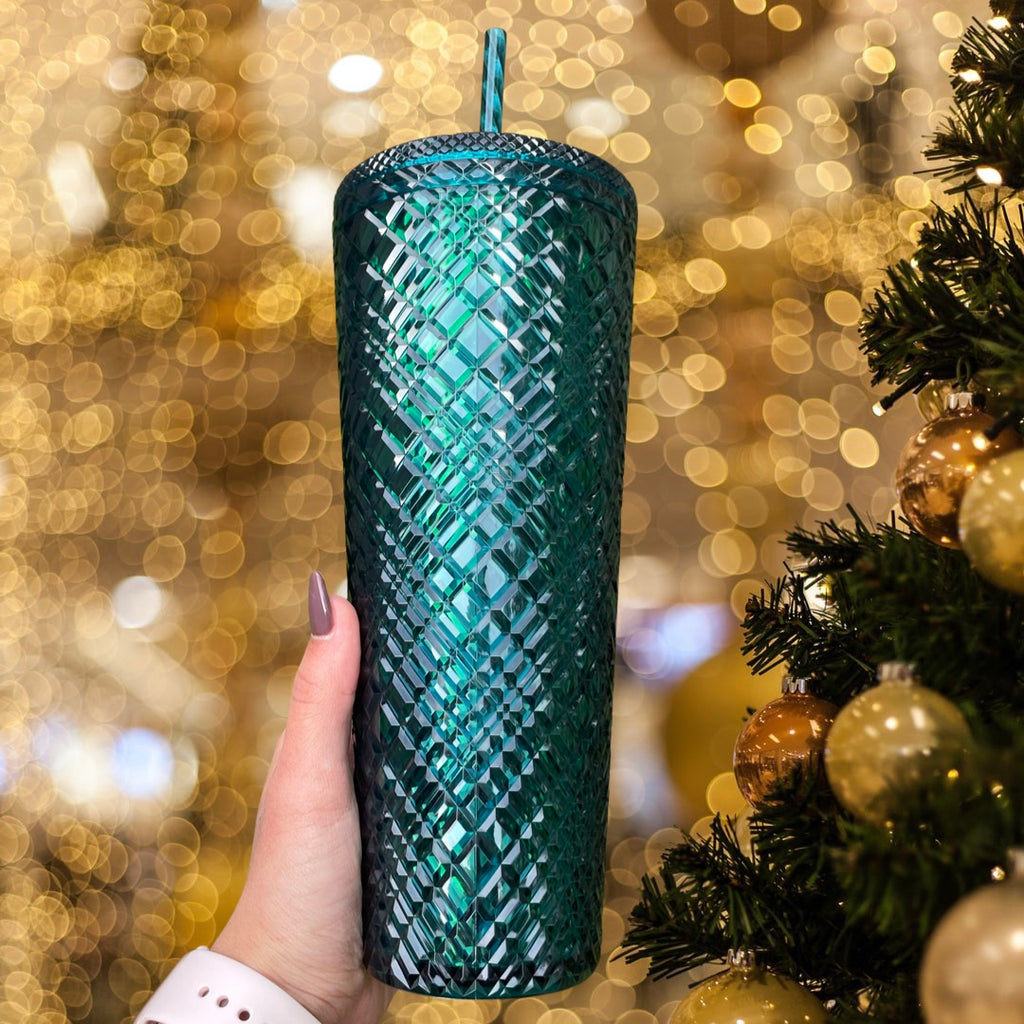 Green venti Jeweled Tumbler