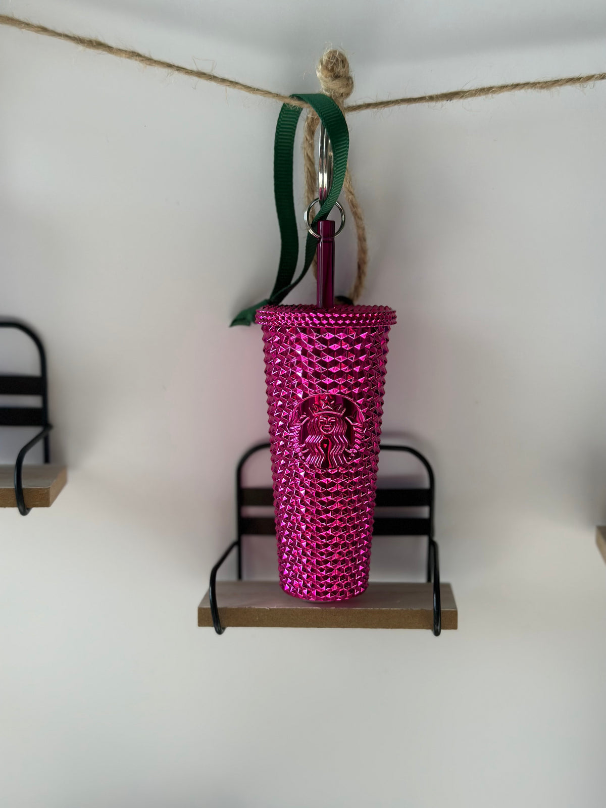 Starbucks 2022 Holiday Studded Keychain Ornament