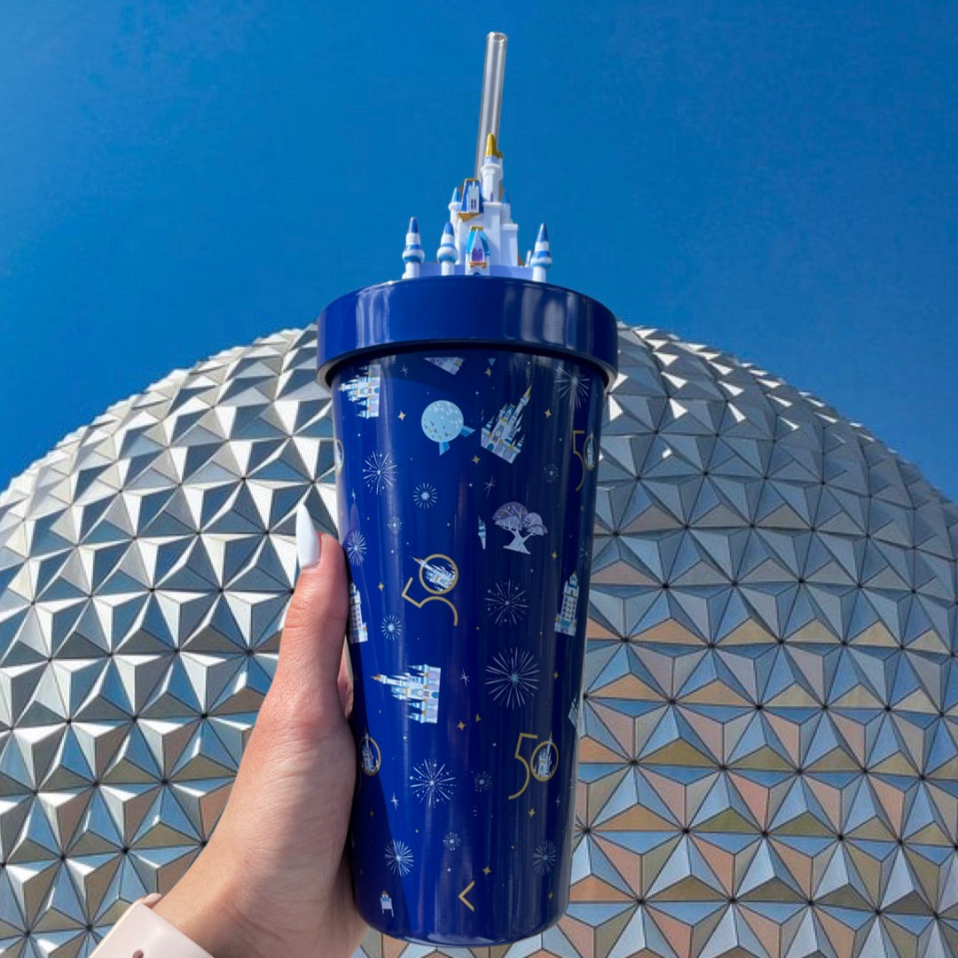 Disney 50th Anniversary 2021  Metal Tumbler