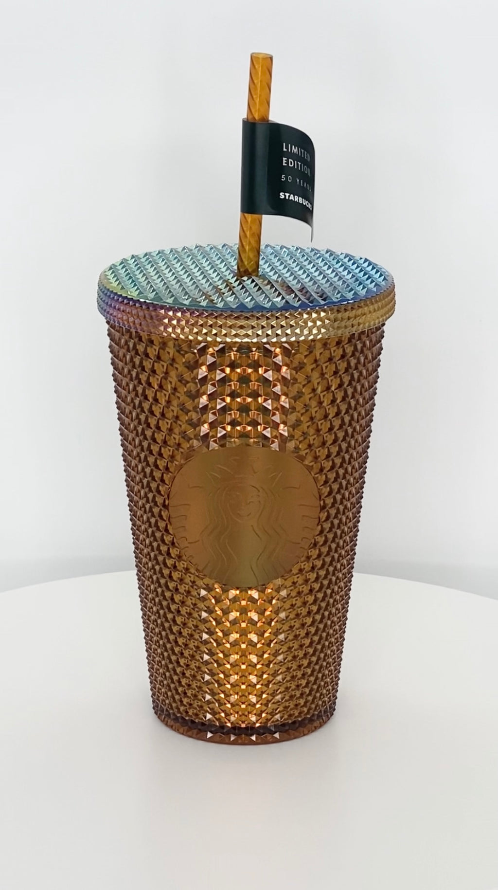 50th Anniversary Gold Studded Tumbler
