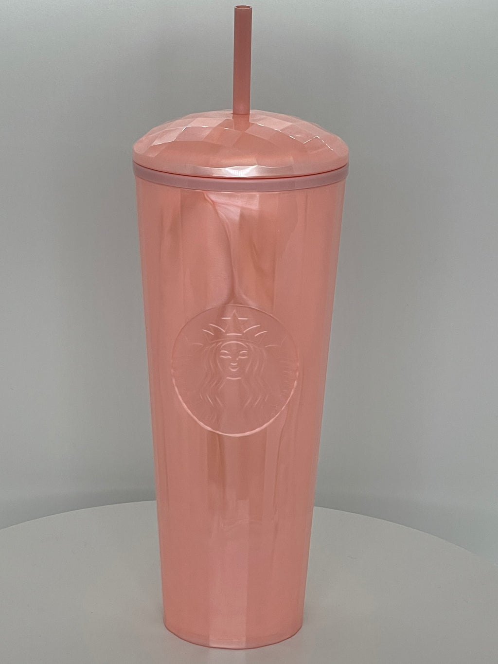 Pink Marble Kaleidoscope 24 oz Tumbler