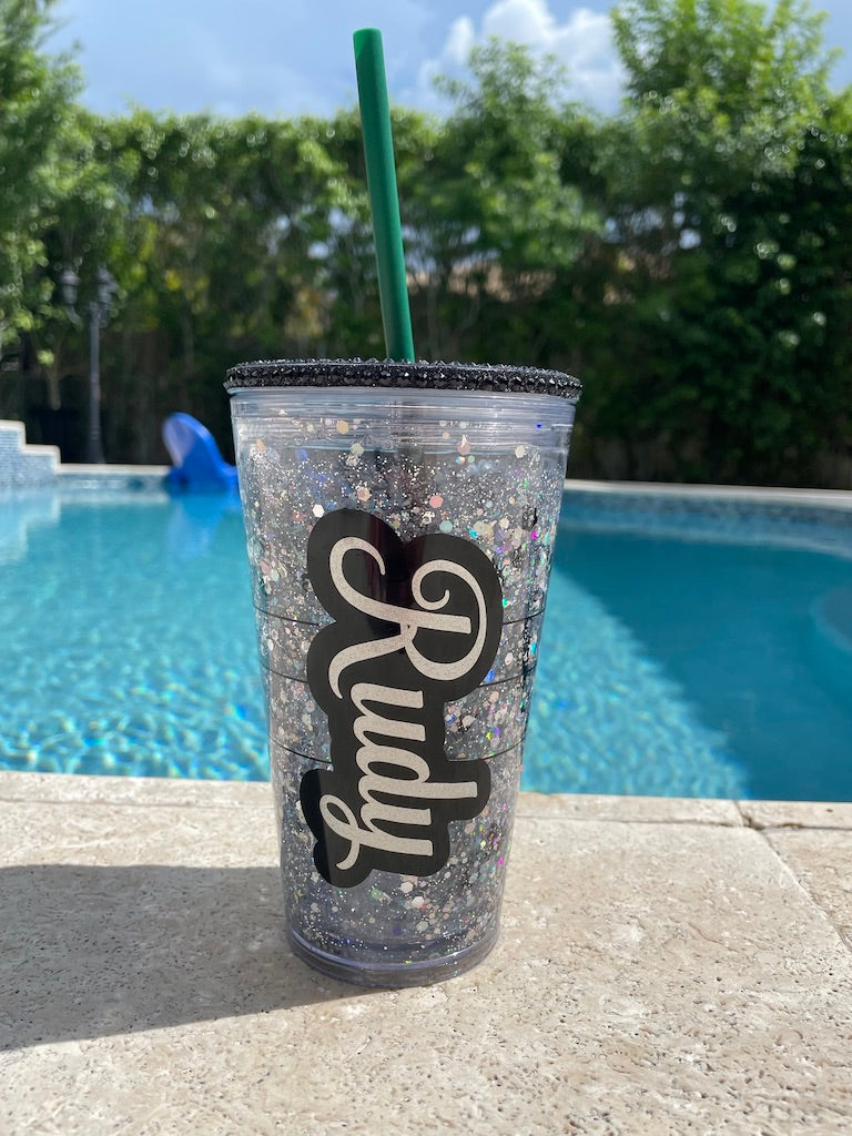 Dog mom Snow Globe Grande Tumbler