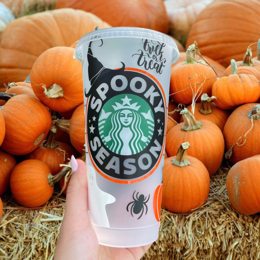 Starbucks Halloween Custom cold cup