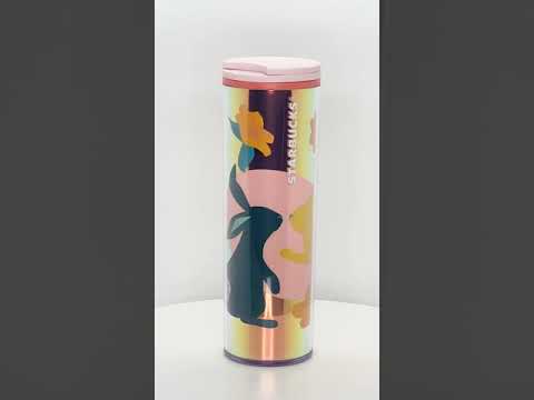 Easter Holographic 16 oz cylinder tumbler